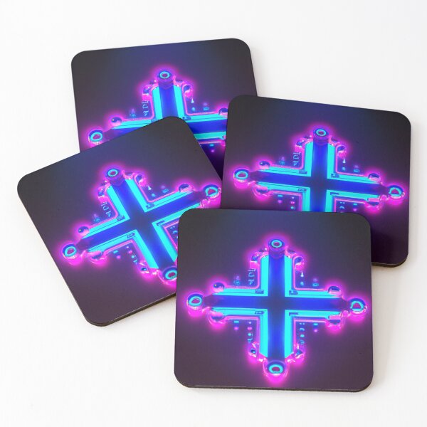Item preview, Cyber neon cross designed and sold by SJG-digital.