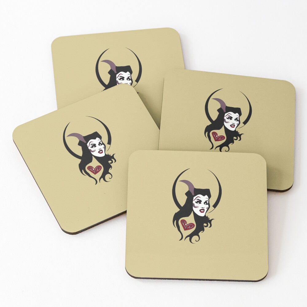 Item preview, Coasters (Set of 4) designed and sold by FrogInTheShell.