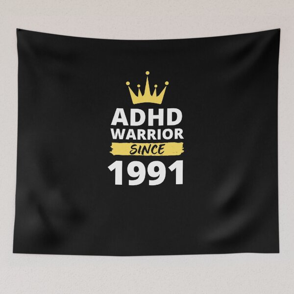 Item preview, ADHD Quote designed and sold by BuraxisQuotes.