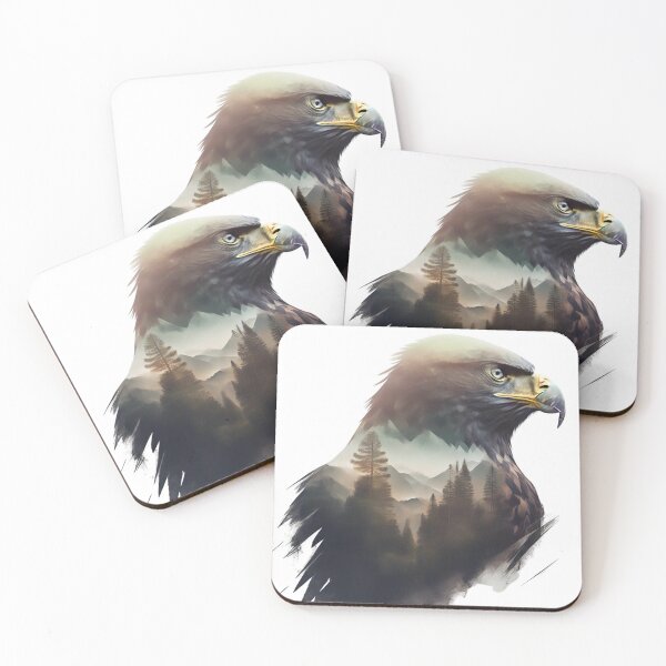 Item preview, Double exposure eagle designed and sold by Mirochan80.