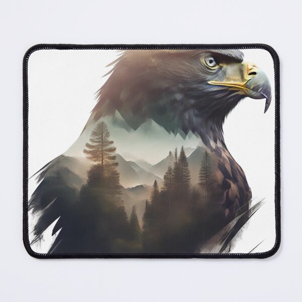 Item preview, Double exposure eagle designed and sold by Mirochan80.