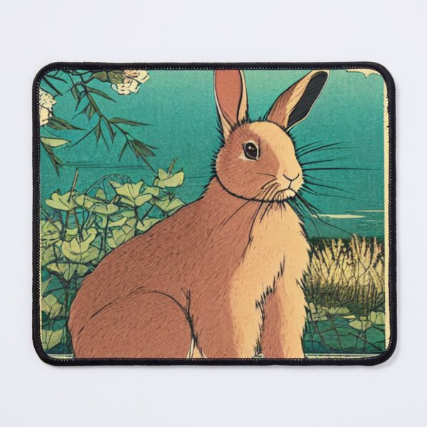 Item preview, Just A Vintage Bunny Rabbit Drawing with Cute Eyes designed and sold by wigobun.