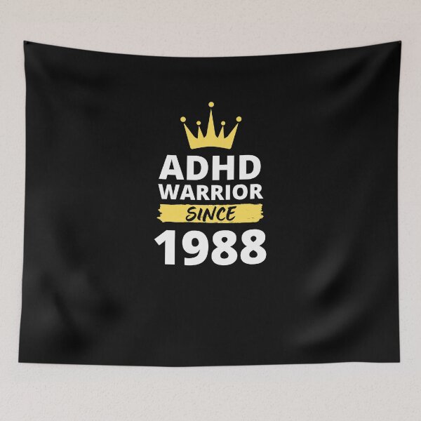 Item preview, ADHD Quote designed and sold by BuraxisQuotes.