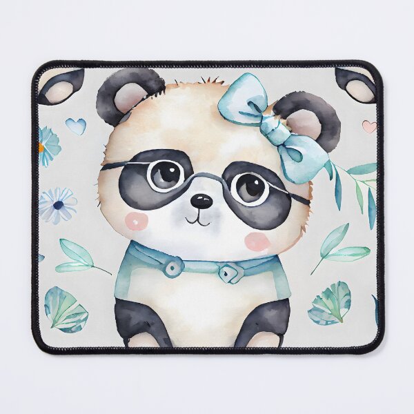 Item preview, Cute Kawaii Panda Pattern designed and sold by ClairesPatterns.