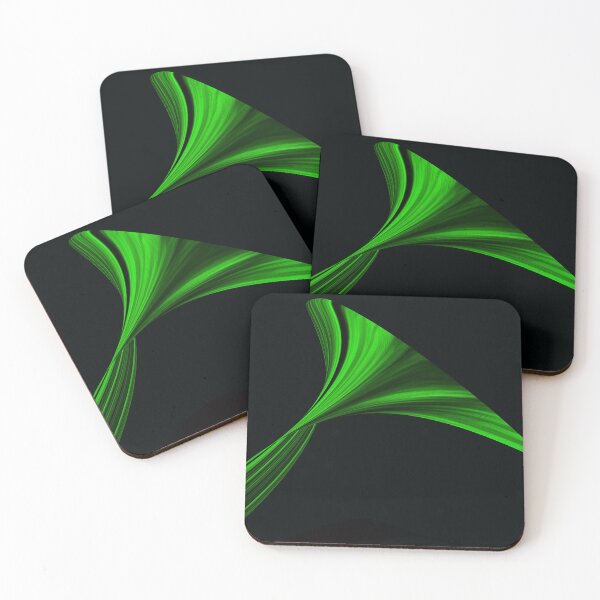 Item preview, Green Twirling Leaf designed and sold by fatenanwar.