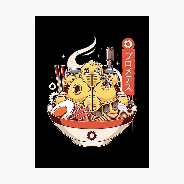 Item preview, Robo Ramen designed and sold by AlundrART.