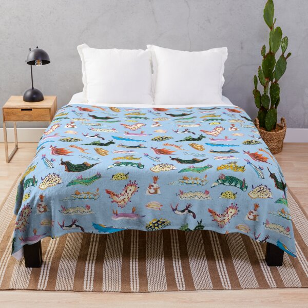 Item preview, NUDIBRANCHIA (light blue) designed and sold by BEATRIZ ABAITUA.