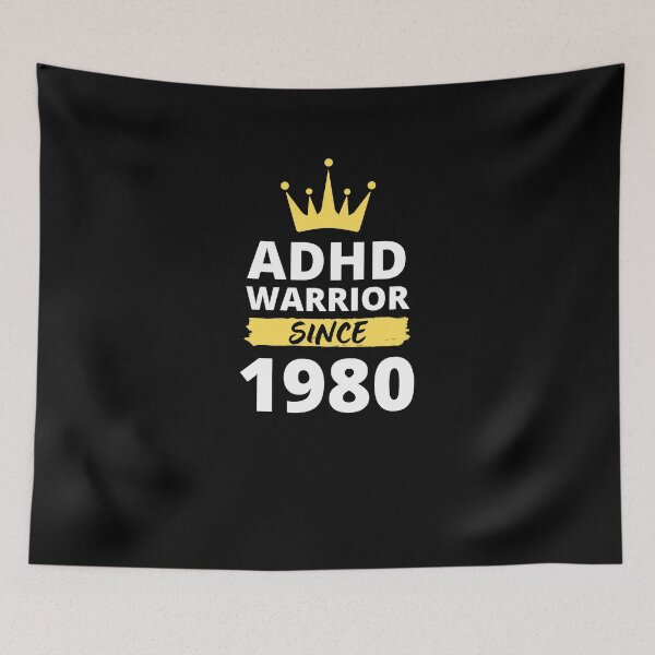 Item preview, ADHD Quote designed and sold by BuraxisQuotes.