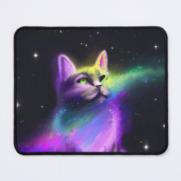 Item preview, Galaxy Cat Digital Art designed and sold by InnaPo ⭐⭐⭐⭐⭐.