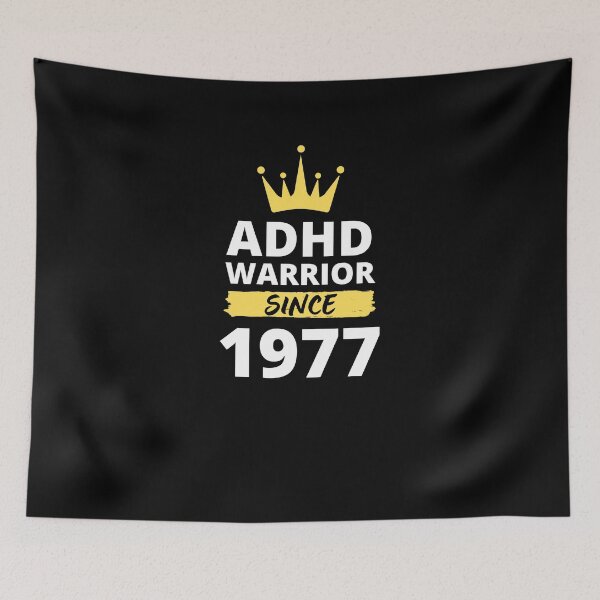 Item preview, ADHD Quote designed and sold by BuraxisQuotes.