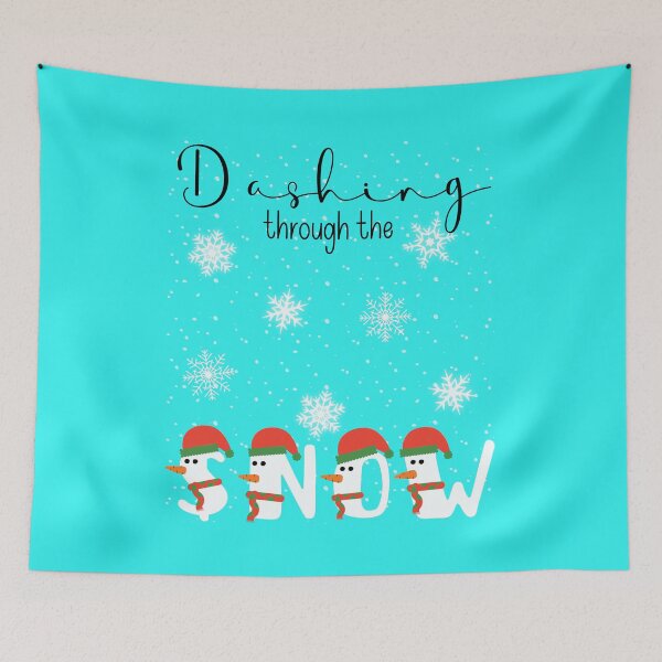 Item preview, Dashing through the snow designed and sold by MerWishes.