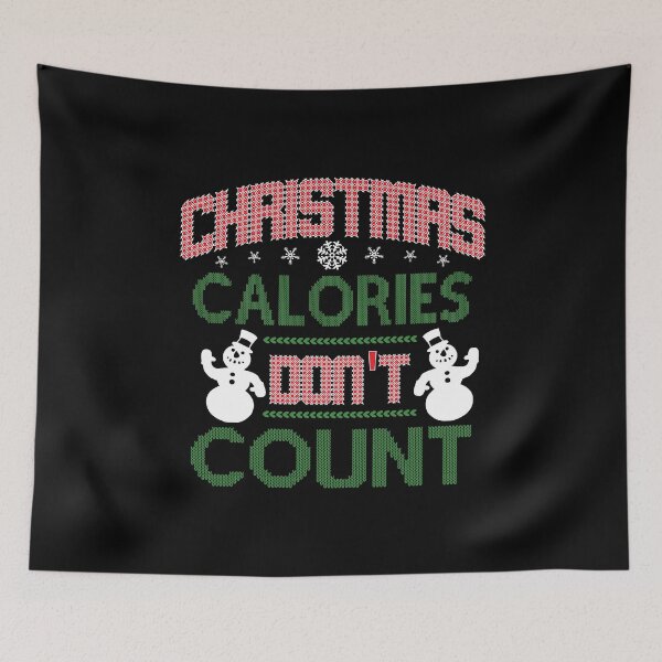 Item preview, Christmas calories don't count t shirt designed and sold by MarvellTeeZone.