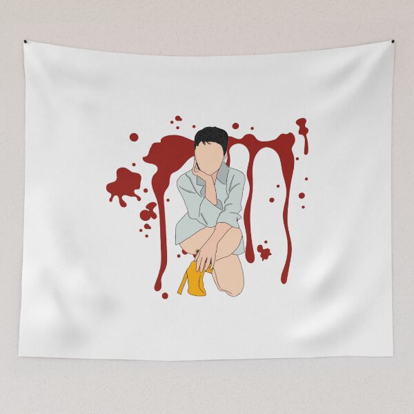 Item preview, Elite Netflix Show & Ari with blood background designed and sold by paintingtour.