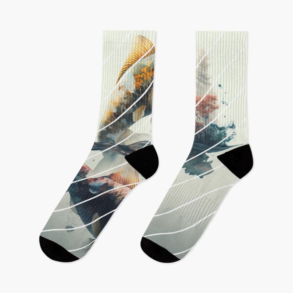 Item preview, Double exposure japanese koi designed and sold by Mirochan80.