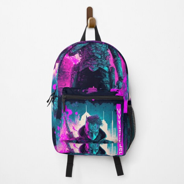 Item preview, Neon Revenant: Cybernetic Rebel in a Dystopian Future designed and sold by ZGigerBarker.