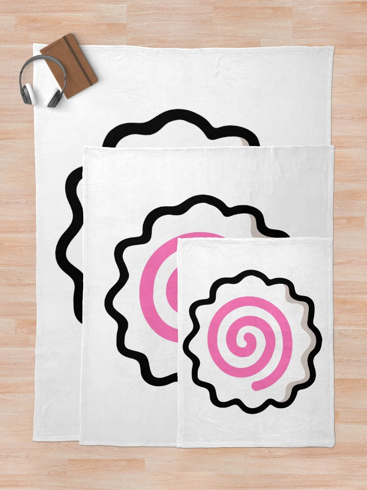 Thumbnail 5 of 6, Throw Blanket, Fish Cake designed and sold by Sakuga Drip.