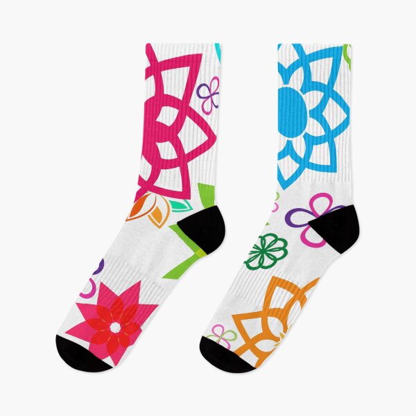 Item preview, Geo Flowers with White designed and sold by Stormpaint.