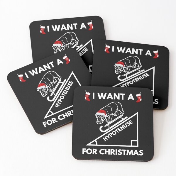 Item preview, I Want A Hypotenuse For Christmas - Math Ugly Sweater, Ugly Christmas Sweater Mathematics, Math Holiday Party, Xmas Math, Math Nerd Christmas designed and sold by jadedscientist.