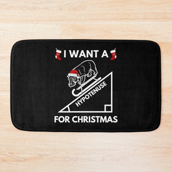 Item preview, I Want A Hypotenuse For Christmas - Math Ugly Sweater, Ugly Christmas Sweater Mathematics, Math Holiday Party, Xmas Math, Math Nerd Christmas designed and sold by jadedscientist.