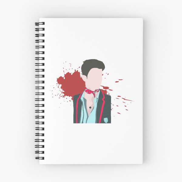 Item preview, Elite Netflix Show Patrick with  blood background designed and sold by paintingtour.