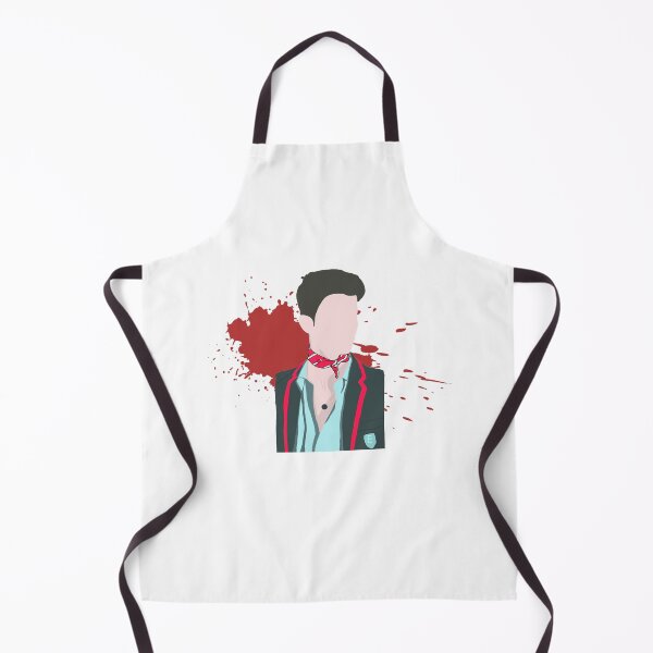 Item preview, Elite Netflix Show Patrick with  blood background designed and sold by paintingtour.