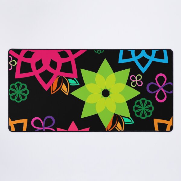 Item preview, Flores Geo con Negro designed and sold by Stormpaint.