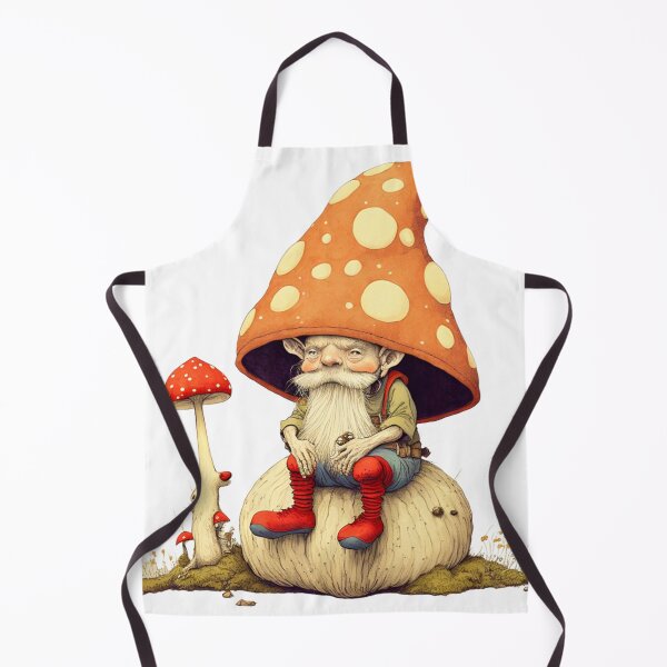 Item preview, Ghnome Mushroom Sticker Chibli amanita muscaria designed and sold by Itis-Whatitis.