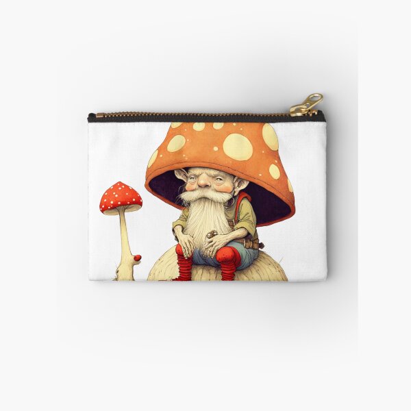 Item preview, Ghnome Mushroom Sticker Chibli amanita muscaria designed and sold by Itis-Whatitis.
