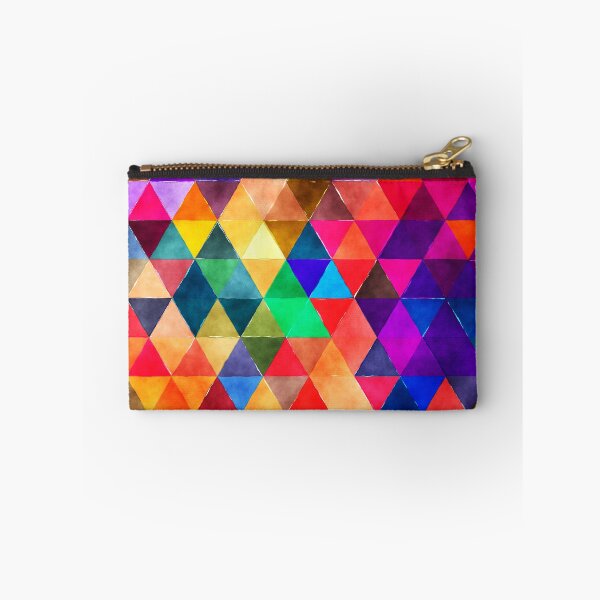 Item preview, Colorful Triangle Pattern designed and sold by stylebytara.