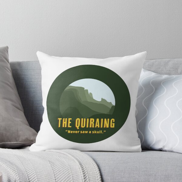 Item preview, Isle of Skye Quiraing Never Saw A Skull designed and sold by ThiccerSticcers.