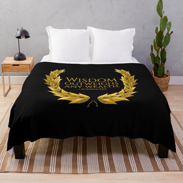 Item preview, Wisdom outweighs any wealth. - Sophocles designed and sold by Styrman.