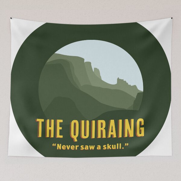 Item preview, Isle of Skye Quiraing Never Saw A Skull designed and sold by ThiccerSticcers.