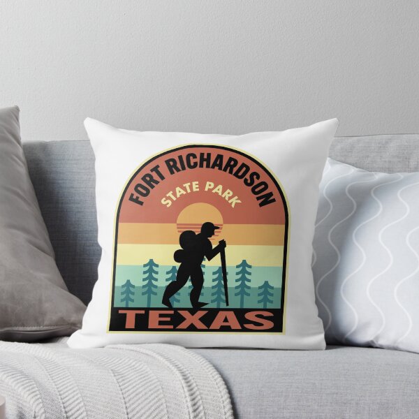Item preview, Fort Richardson State Park Texas Retro Hiking designed and sold by HalpinDesign.