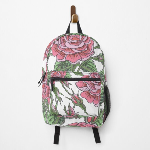 Item preview, Watercolor Pale Pink Rose Flowers Pattern On Vintage White designed and sold by Irina Sztukowski.