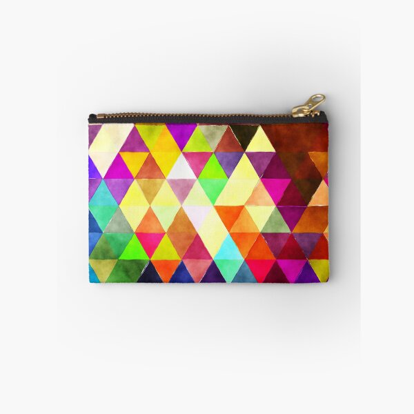 Item preview, Colorful Triangle Pattern designed and sold by stylebytara.