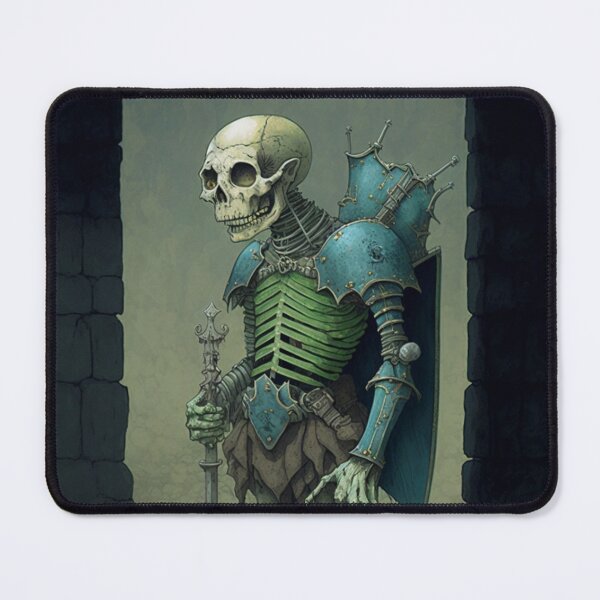 Item preview, Undead Skeleton Knight Fantasy Zombie Spooky designed and sold by Itis-Whatitis.