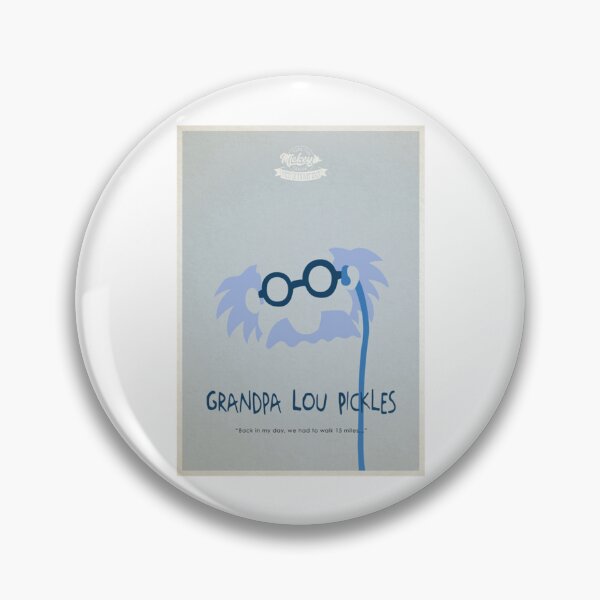 Item preview, Men of Movember 2019 - Day 13 - Grandpa Lou Pickles   designed and sold by emerypeterson11.