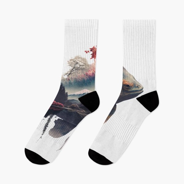 Item preview, Double exposure japanese koi designed and sold by Mirochan80.