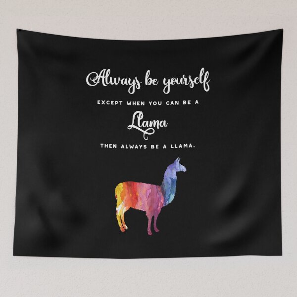 Item preview, Llama - Rainbow Color, Watercolor designed and sold by STYLESYNDIKAT.