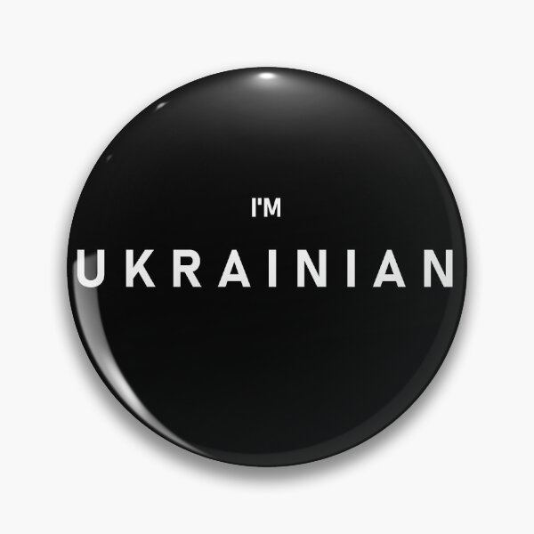 Item preview, I'M UKRAINIAN - I am Ukrainian - Original Symbol Logo designed and sold by urban-design.