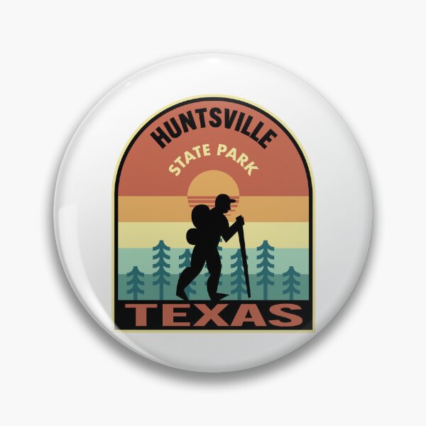 Aperçu de l'œuvre Huntsville State Park Texas Retro Hiking créée et vendue par HalpinDesign.