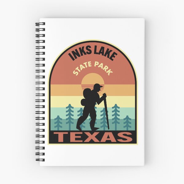 Item preview, Inks Lake State Park Texas Retro Hiking designed and sold by HalpinDesign.
