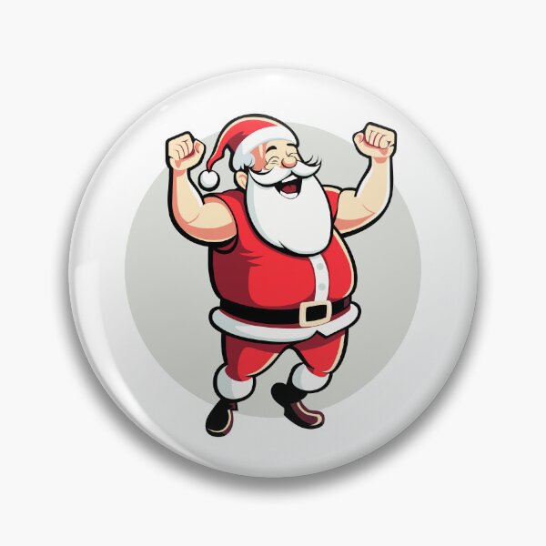 Item preview, Very strong Santa Claus cartoon character designed and sold by jordygraph.