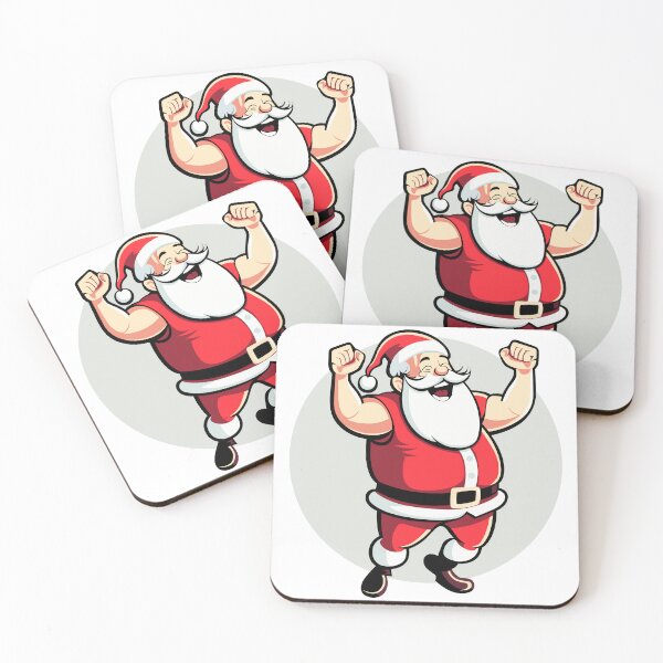 Item preview, Very strong Santa Claus cartoon character designed and sold by jordygraph.