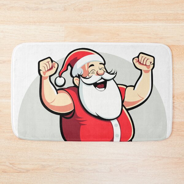 Item preview, Very strong Santa Claus cartoon character designed and sold by jordygraph.