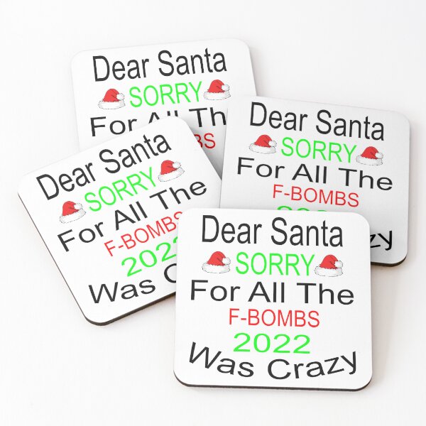 Item preview, Dear Santa Sorry For All The F-bombs 2022 Was Crazy designed and sold by Soudesign99.