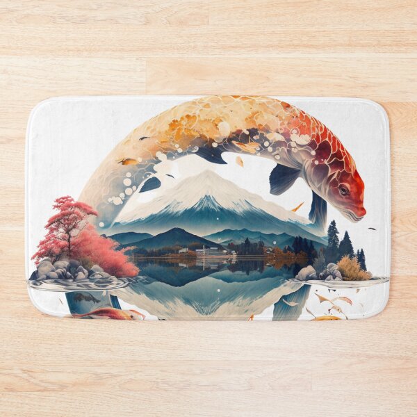 Item preview, Double exposure japanese koi designed and sold by Mirochan80.