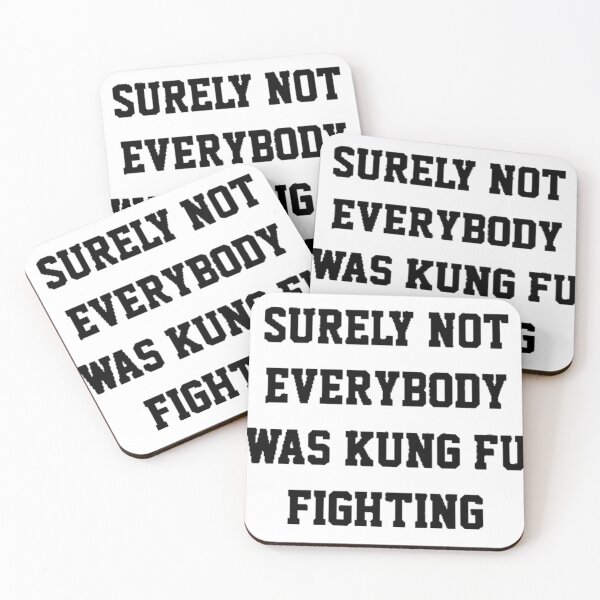 Item preview, Surely not everybody was kung fu fighting! designed and sold by 1duckDESIGNS.
