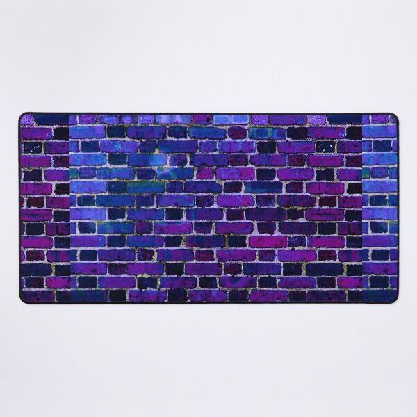 Item preview, Brick Wall Indigo Blue Purple designed and sold by 2sweetsDesign.