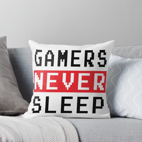 Item preview, GAMING - GAMERS NEVER SLEEP designed and sold by ShirtWreck.